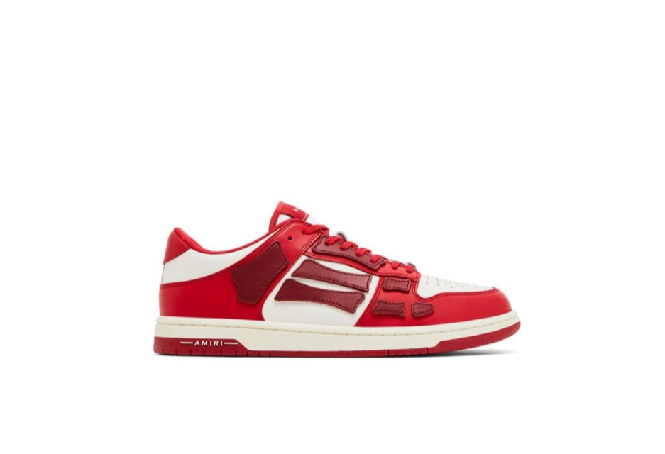 Amiri Skel Top Low 'Red White'