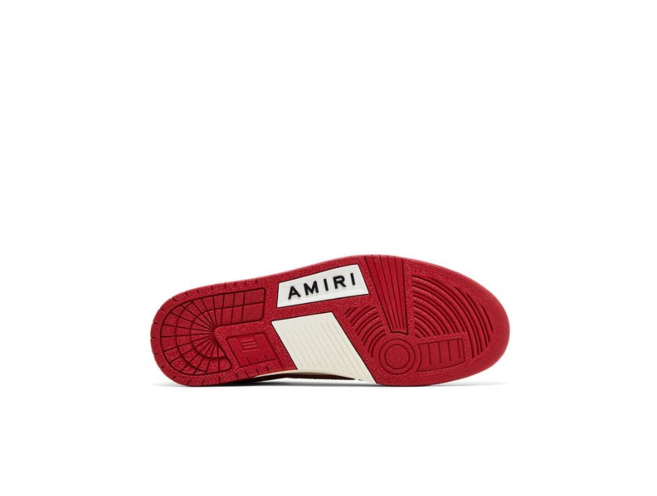 Amiri Skel Top Low 'Red White'