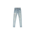 Amiri Paint Drip Logo Jean 'Clay Indigo'