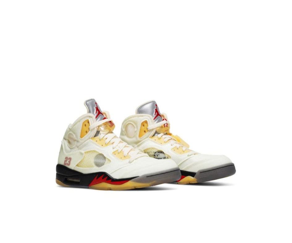 2020 Off-White x Air Jordan 5 SP 'Sail'