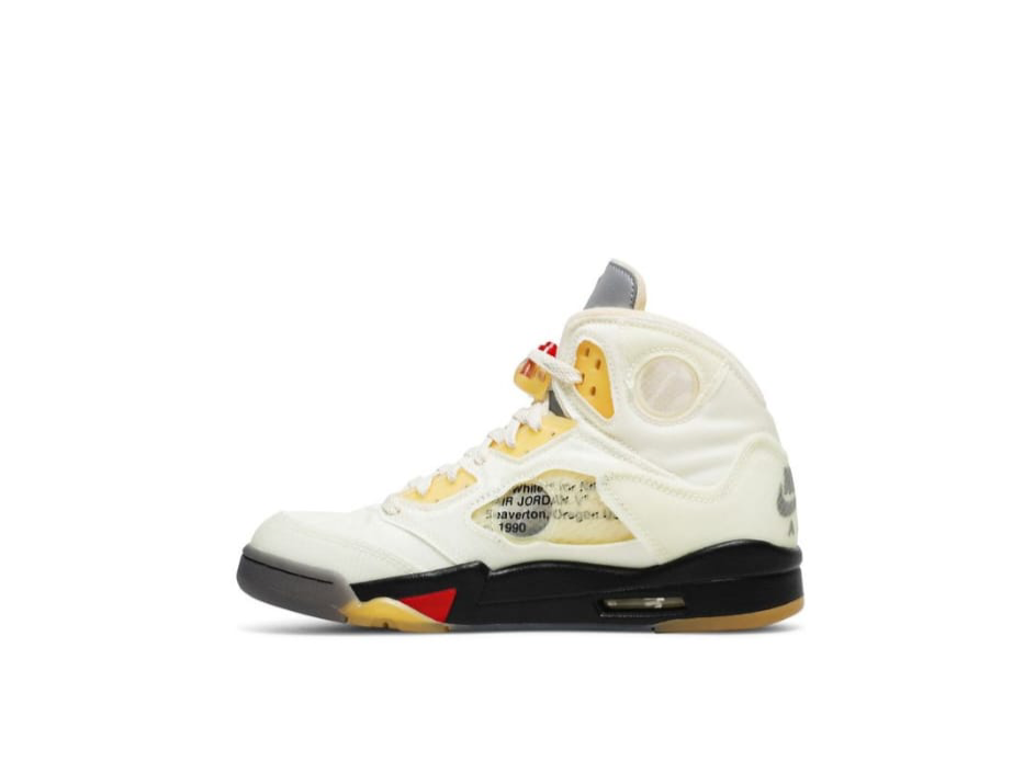 2020 Off-White x Air Jordan 5 SP 'Sail'