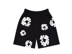 2023 Denim Tears The Cotton Wreath Shorts 'Black'