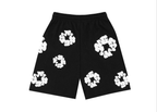 2023 Denim Tears The Cotton Wreath Shorts 'Black'