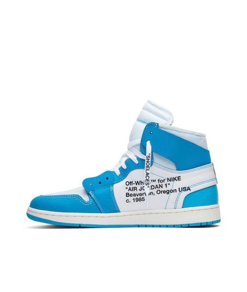 Off-White x Air Jordan 1 Retro High  OG  'UNC'