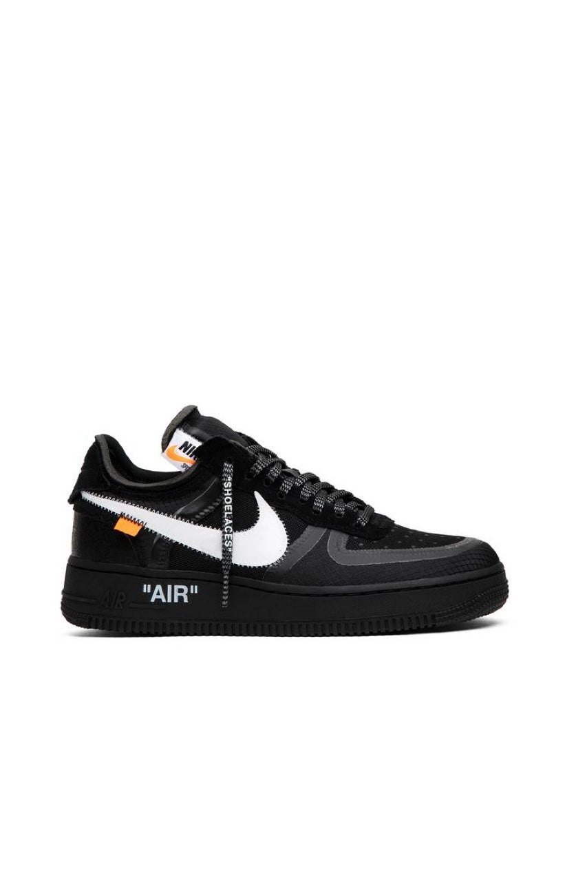 Off-White  x Air Force 1 low Black