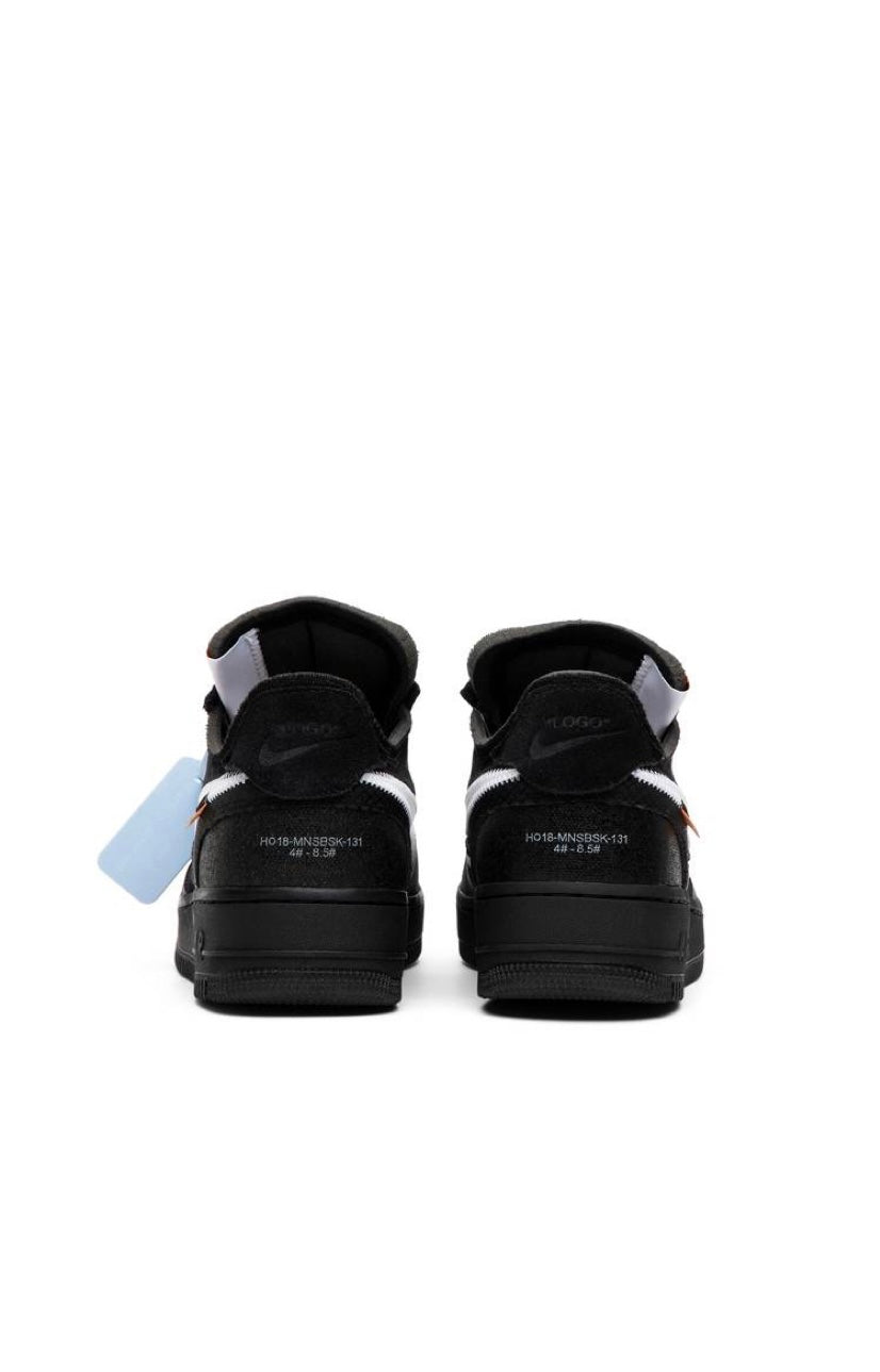 Off-White  x Air Force 1 low Black